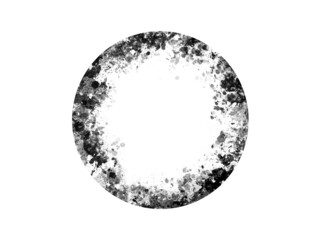 Abstract black frame background