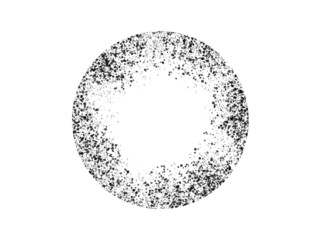 Abstract black frame background