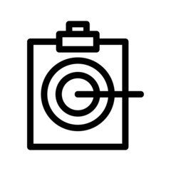 business goal icon or logo isolated sign symbol vector illustration - high quality black style vector icons
