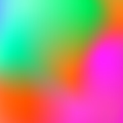 Trendy abstract rainbow blurred background. Smooth watercolor vector illustration for web, template, posters, card, banner. Pastel colors gradient mesh pattern