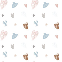 Love heart pattern
