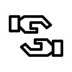 deal icon or logo isolated sign symbol vector illustration - high quality black style vector icons
