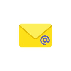 Email message flat icon