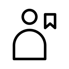 favorite man icon or logo isolated sign symbol vector illustration - high quality black style vector icons
