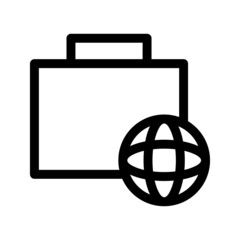 international business icon or logo isolated sign symbol vector illustration - high quality black style vector icons
