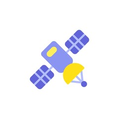Satellite flat icon