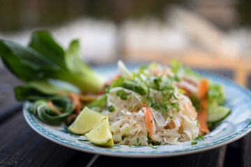 Asian green salada
