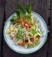 Asian green salada