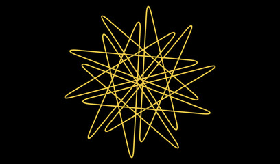 geometric and abstract shape for logo