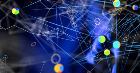 conference Digital Network and data concept 3d