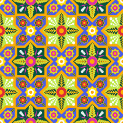 Abstract ethnic geometric pattern,print,border,tradition,ethnic oriental floral seamless pattern,illustration,Gemetric ethnic oriental ikat green tile floor interior