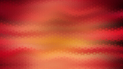 Warm Watercolor Waves. Fluid, orange colored background, organic waves illustration.