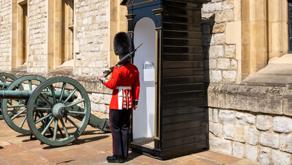 Undefined London tower guard - 508395123