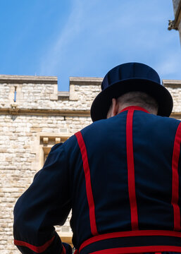 Undefined Beefeater or Yeoman Warder at the Tower of London