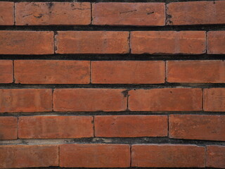 red brick wall background