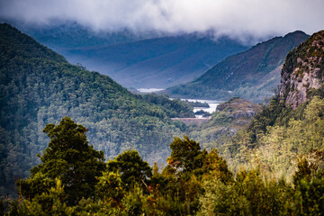 mountains near lake plimsoll tasmania