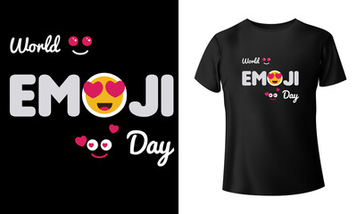 Emoji t shirt design