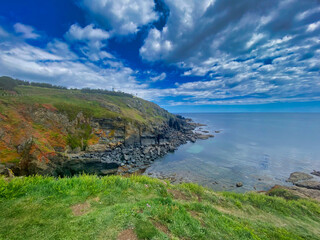The Lizard peninsula in Cornwall, England