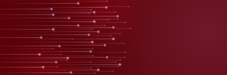 Abstract tech industrial web header banner