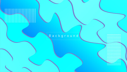 Abstract gradient color curve background. Creative illustration for poster, web, landing, page, cover, ad, greeting, card, promotion. Eps 10 vector.