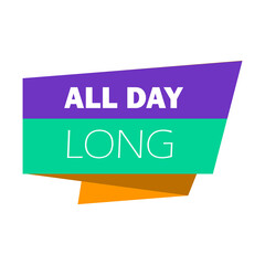Tag All Day Long, promo text