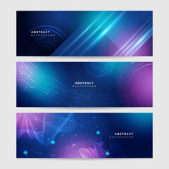 Wide Cyber security internet and networking concept. Hi-tech vector illustration with various technology elements. Abstract global sci fi concept. Digital internet communication on blue background.