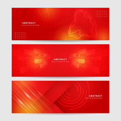 Website header or banner design with abstract geometric background and connecting dots and lines. Global network connection. Digital technology with plexus background and space for your text.