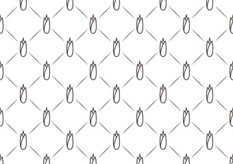 Corn icon. Corn doodle pattern wallpaper. Corn on white background.