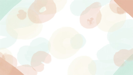 background　watercolor pale colour