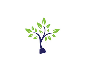 tree logo design SVG