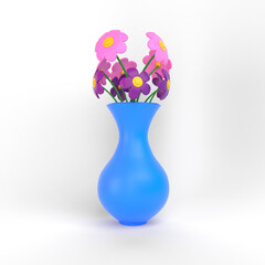 Cartoon Flower Vase 