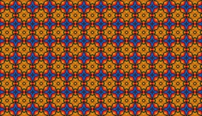 Japanese repeat batik resist pattern. Asian striped all over textile print.