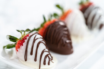 Chocolate dipped strawberries