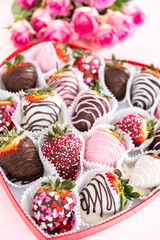 Chocolate dipped strawberries