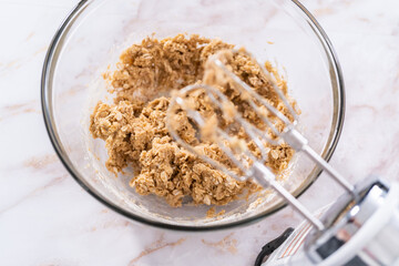 Apple oatmeal cookies