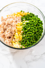 Macaroni Salad with Chicken