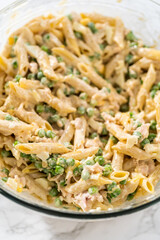 Macaroni Salad with Chicken