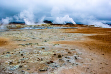 Iceland Geothermal Area