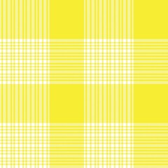 Yellow Asymmetric Plaid textured Seamless Pattern