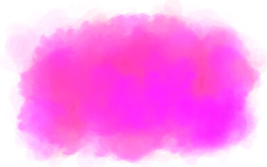 pink watercolor spot on a white background for inscriptions