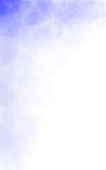 blue gradient corner watercolor frame