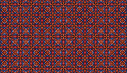 Japanese repeat batik resist pattern. Asian striped all over textile print.