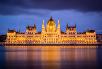 Parliament building in Budapest, Hungary