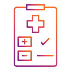 Obraz premium Medical Test Icon