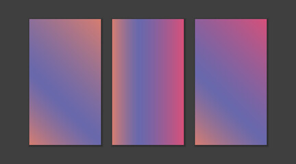 Abstract Instagram stories backgrounds, gradient backgrounds