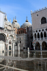 Naklejka na ściany i meble Venice city view. Amazing architecture of Italy. 