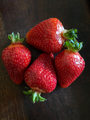 Tasty, beautiful, sweet strawberries
