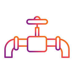 Gas Pipe Icon