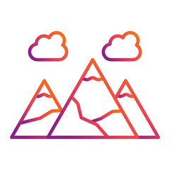 Mountain Icon © Ehtisham