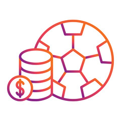 Obraz premium Betting Icon